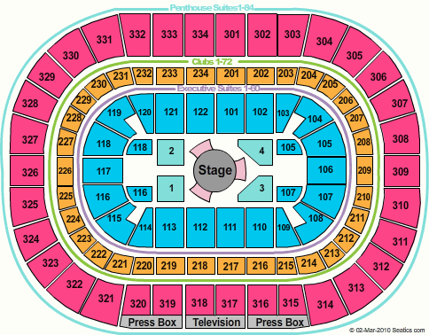 United Center James Taylor (CONSULT MAPS TEAM BEFORE USING) Seating Chart